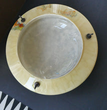 Load image into Gallery viewer, 1930s 1940s Glass Flycatcher Goldfish Bowl Hanging Light Shade
