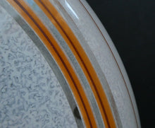 Load image into Gallery viewer, 1950s Glass Flycatcher Goldfish Bowl Hanging Light Shade Decorated with Rings
