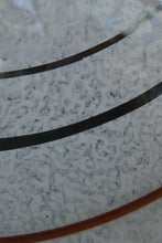 Load image into Gallery viewer, 1950s Glass Flycatcher Goldfish Bowl Hanging Light Shade Decorated with Rings
