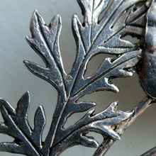 Load image into Gallery viewer, COSTUME JEWELLERY. Vintage WELSH 1998 Silver Plate on Pewter MASJ Poppy Brooch
