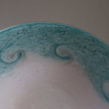 Load image into Gallery viewer, SCOTTISH GLASS. Fabulous Scottish VASART Shallow Bowl with Rim. 8 inches 
