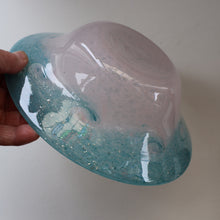 Load image into Gallery viewer, SCOTTISH GLASS. Fabulous Scottish VASART Shallow Bowl with Rim. 8 inches 
