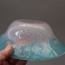 Load image into Gallery viewer, SCOTTISH GLASS. Fabulous Scottish VASART Shallow Bowl with Rim. 8 inches 
