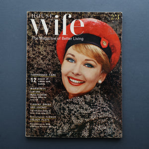 VINTAGE UK Women's Fashion Magazine. HOUSE WIFE. Published March 1962. Good Condition