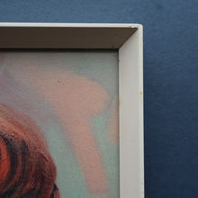 Load image into Gallery viewer, Vintage 1970&#39;s Kitsch &quot;Big Eyes&quot; Print By D Golding. Boy Dressed in Blue and White Pyjamas
