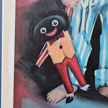 Load image into Gallery viewer, Vintage 1970&#39;s Kitsch &quot;Big Eyes&quot; Print By D Golding. Boy Dressed in Blue and White Pyjamas
