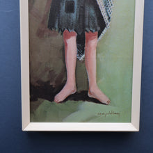 Load image into Gallery viewer, Vintage 1970&#39;s Kitsch &quot;Big Eyes&quot; Print By D Golding. Little Beggar Girl
