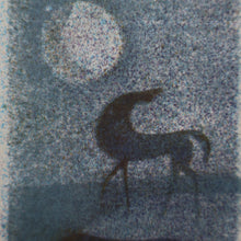 Load image into Gallery viewer, Karel Oberthor (1921 - 1996). 1960s Limited Edition Lithograph Entitled Moonlight Romance. Pencil Signed
