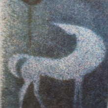 Load image into Gallery viewer, Karel Oberthor (1921 - 1996). 1960s Limited Edition Lithograph Entitled Moonlight Romance. Pencil Signed
