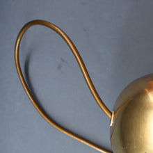Load image into Gallery viewer, Vintage Opaque White Milk Glass ART DECO Hanging Lampshade with Brass Fittings
