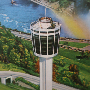 Collectable 1960s NIAGARA FALLS Toffee Tin by Riley's of Halifax