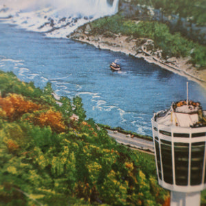 Collectable 1960s NIAGARA FALLS Toffee Tin by Riley's of Halifax