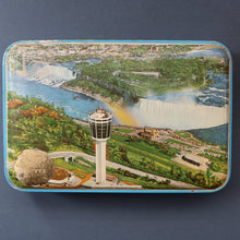 Load image into Gallery viewer, Collectable 1960s NIAGARA FALLS Toffee Tin by Riley&#39;s of Halifax
