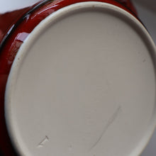 Load image into Gallery viewer, Villeroy &amp; Boch Large JUG and Smaller LIDDED JUG. 1980s Granada Design with Red Glaze 

