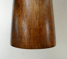 Load image into Gallery viewer, Tall Vintage Scandi-Style Teak Wooden Candlesticks with Metal Sconces
