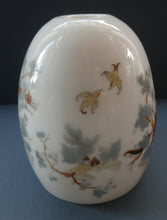 Load image into Gallery viewer, Vintage SINGLE Glass Shade. Opaque White Glass with Transfer Printed WILLOW PATTERN Design
