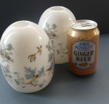 Load image into Gallery viewer, Vintage SINGLE Glass Shade. Opaque White Glass with Transfer Printed WILLOW PATTERN Design
