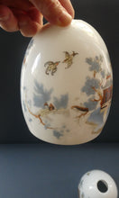 Load image into Gallery viewer, Vintage SINGLE Glass Shade. Opaque White Glass with Transfer Printed WILLOW PATTERN Design
