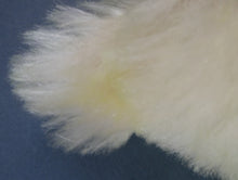 Load image into Gallery viewer, Limited Edition Danbury Mint / Steiff PISCES Small White Mohair Teddy Bear. 9 inches
