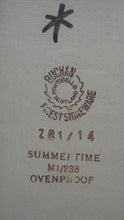 Load image into Gallery viewer, 1950s SUMMERTIME Buchan Stoneware Serving Platter or Dish with Floral Pattern
