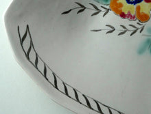 Load image into Gallery viewer, 1950s SUMMERTIME Buchan Stoneware Serving Platter or Dish with Floral Pattern
