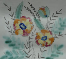 Load image into Gallery viewer, 1950s SUMMERTIME Buchan Stoneware Serving Platter or Dish with Floral Pattern
