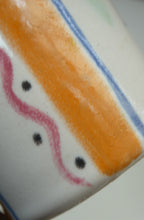 Load image into Gallery viewer, Rarer 1950s Buchan Stoneware Plant Pot. Stylish Abstract Pattern
