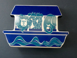 1960s Carlton Ware Blue Noah's Ark Bank