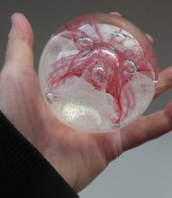 Load image into Gallery viewer, Vintage 1993 Scottish CAITHNESS GLASS Paperweight entitled CONGRATULATIONS by Margot Thomson
