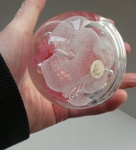 Load image into Gallery viewer, Vintage 1993 Scottish CAITHNESS GLASS Paperweight entitled CONGRATULATIONS by Margot Thomson
