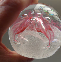 Load image into Gallery viewer, Vintage 1993 Scottish CAITHNESS GLASS Paperweight entitled CONGRATULATIONS by Margot Thomson
