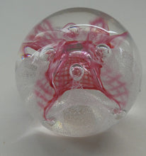 Load image into Gallery viewer, Vintage 1993 Scottish CAITHNESS GLASS Paperweight entitled CONGRATULATIONS by Margot Thomson
