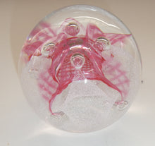 Load image into Gallery viewer, Vintage 1993 Scottish CAITHNESS GLASS Paperweight entitled CONGRATULATIONS by Margot Thomson
