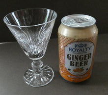 Load image into Gallery viewer, Vintage WATERFORD CRYSTAL &quot;Eileen&quot; SINGLE. Small White Wine Glass. 5 inches in height (Five Available)
