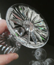 Load image into Gallery viewer, Vintage WATERFORD CRYSTAL &quot;Eileen&quot; SINGLE. Small White Wine Glass. 5 inches in height (Five Available)
