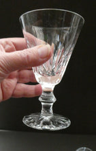 Load image into Gallery viewer, Vintage WATERFORD CRYSTAL &quot;Eileen&quot; SINGLE. Small White Wine Glass. 5 inches in height (Five Available)
