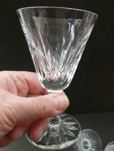 Load image into Gallery viewer, Vintage WATERFORD CRYSTAL &quot;Eileen&quot; SINGLE. Small White Wine Glass. 5 inches in height (Five Available)
