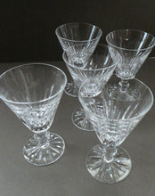 Load image into Gallery viewer, Vintage WATERFORD CRYSTAL &quot;Eileen&quot; SINGLE. Small White Wine Glass. 5 inches in height (Five Available)
