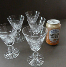 Load image into Gallery viewer, Vintage WATERFORD CRYSTAL &quot;Eileen&quot; SINGLE. Small White Wine Glass. 5 inches in height (Five Available)
