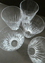 Load image into Gallery viewer,  WATERFORD CRYSTAL &quot;Eileen&quot; Tall 12 oz Tumbler. SET OF SIX. Each 5 inches in height
