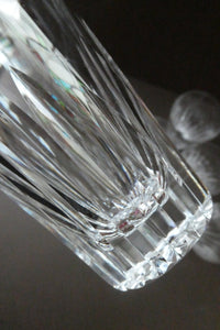  WATERFORD CRYSTAL "Eileen" Tall 12 oz Tumbler. SET OF SIX. Each 5 inches in height