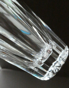 WATERFORD CRYSTAL "Eileen" Tall 12 oz Tumbler. SET OF SIX. Each 5 inches in height