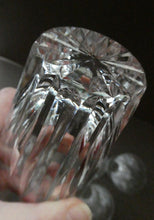 Load image into Gallery viewer,  WATERFORD CRYSTAL &quot;Eileen&quot; Tall 12 oz Tumbler. SET OF SIX. Each 5 inches in height
