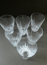 Load image into Gallery viewer,  WATERFORD CRYSTAL &quot;Eileen&quot; Tall 12 oz Tumbler. SET OF SIX. Each 5 inches in height
