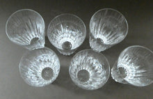 Load image into Gallery viewer,  WATERFORD CRYSTAL &quot;Eileen&quot; Tall 12 oz Tumbler. SET OF SIX. Each 5 inches in height
