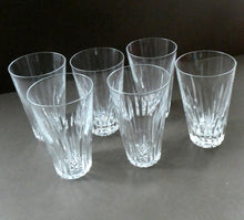 Load image into Gallery viewer,  WATERFORD CRYSTAL &quot;Eileen&quot; Tall 12 oz Tumbler. SET OF SIX. Each 5 inches in height
