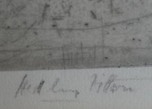 Load image into Gallery viewer, ANTIQUE PRINT. Original Etching by Hedley FITTON. Entitled ROSSLYN CHAPEL. Pencil Signed
