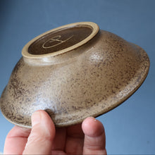 Load image into Gallery viewer, STUDIO POTTERY. Small Bowl with Abstract Floral Motifs. Crich Pottery (Diana Worthy) 
