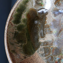 Load image into Gallery viewer, STUDIO POTTERY. Small Bowl with Abstract Floral Motifs. Crich Pottery (Diana Worthy) 
