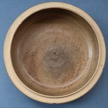 Load image into Gallery viewer, 1970s STUDIO POTTERY.  Small Cheese Dome with Abstract Floral Motifs. Crich Pottery (Diana Worthy)
